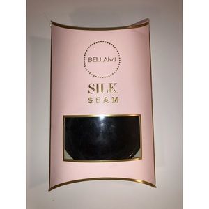 Bellami 24 in. Silk Seam Extensions (Jet Black)